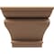Ekena Millwork 12"W x 24"D x 12"H Wide Mayflower Rough Cedar Woodgrain TimberThane Corbel, Primed Tan CORUR12X24X12MAYRCPR - alternate 4